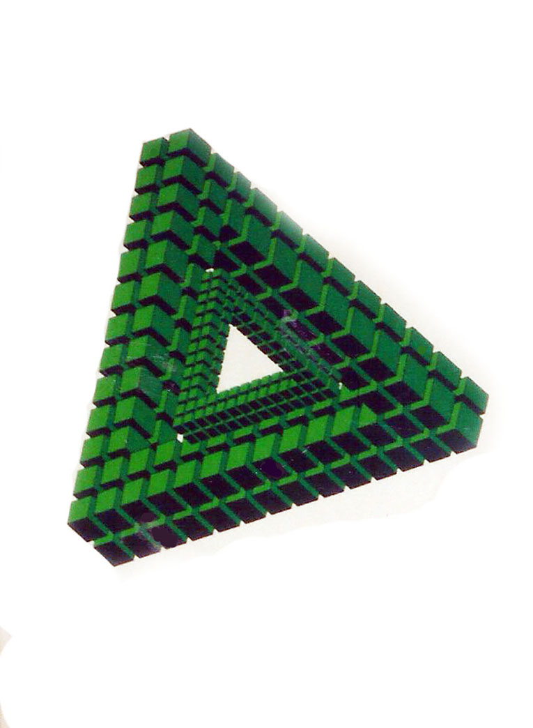 Psicostruttura, 1982, variante verde