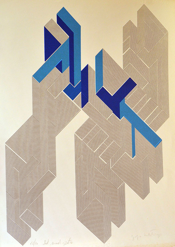 Soluzione modulare rigata, 1980–1981
